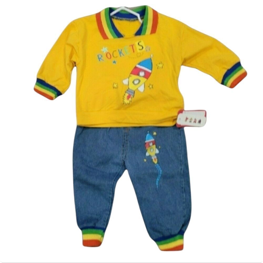 Rainbow rocket outfit
